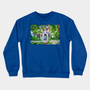 Victorian Gingerbread Cottage 12 Crewneck Sweatshirt